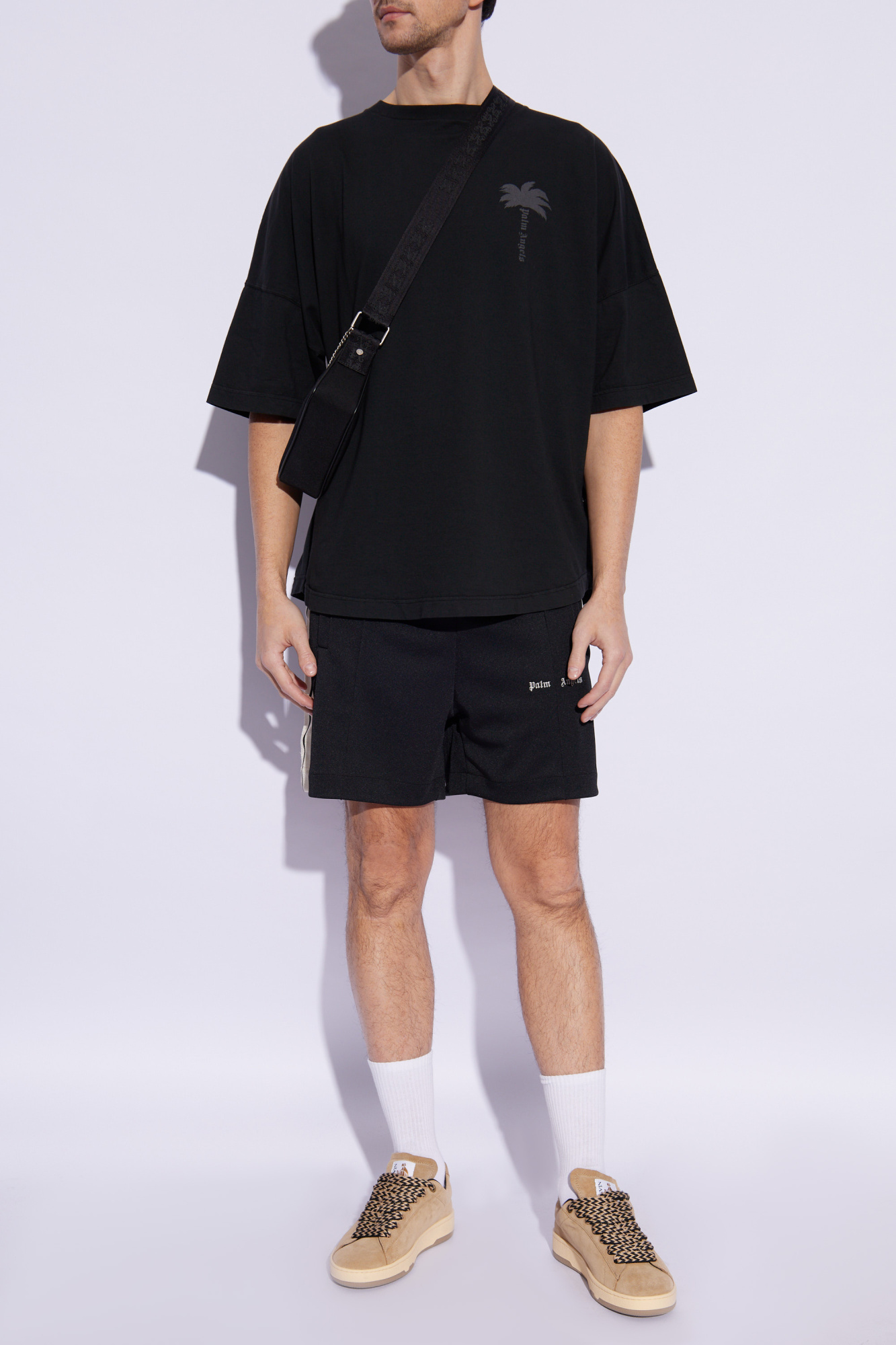 Palm Angels Printed T-shirt | Men's Clothing | Vitkac